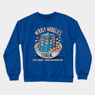 Wibbly Wobblies Cereal - They're Timey Whimey :D Crewneck Sweatshirt